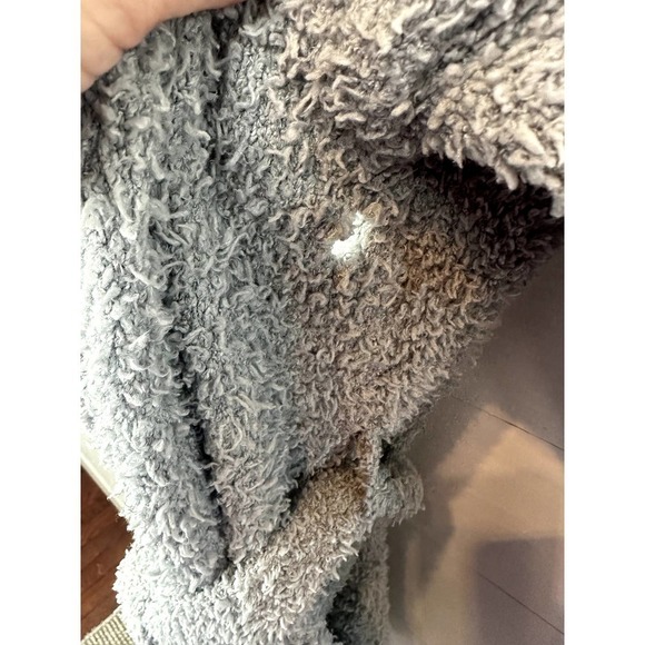 Aerie Knee Length, Tie Front, Fuzzy Cardigan w/pockets sz s - Picture 8 of 8